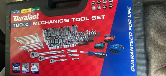 180 piece Duralast tool set