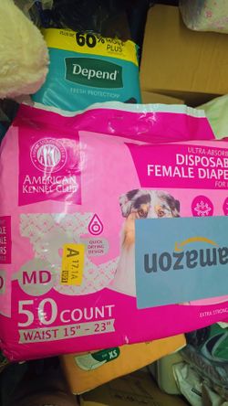 Dog female disposible diapers