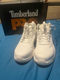 Mens Timberland pro work shoes safety toe size 9.5e