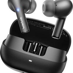 TOZO E2 Wireless Earbuds with 2 Mics AI Call Noise Cancellation