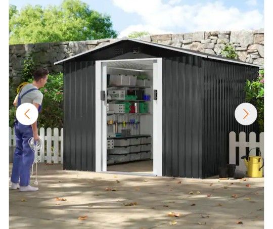 8 X 8 Metal.outdoor Storage Shed New  - Firm PRICE 