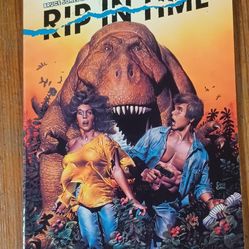 Rip In Time Comic Book Paperback Bruce Jones 1990 Pages 112 Dinosaur 