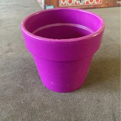 Purple Ceramic Planter Pot