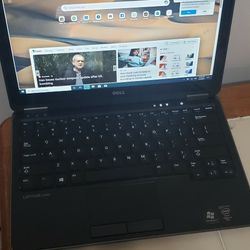 Dell Latitude E7240 Intel I7 2.70 GHz 256 SSD 16 Gig Ram  Touchscreen Backlite Keyboard Webcam 