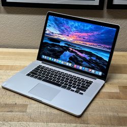 2015 15” MacBook Pro Retina - 2.5 GHz i7 - 16GB - 256GB SSD
