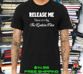 Statement Tee – Release the Epstein Files