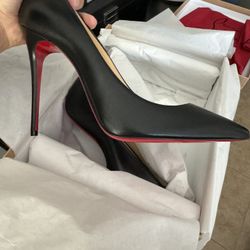 Brand New Black Red Bottoms Size 38