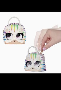 Purse Pets Micros, Roarin' Rainbow Tiger with Eye Roll Feature 