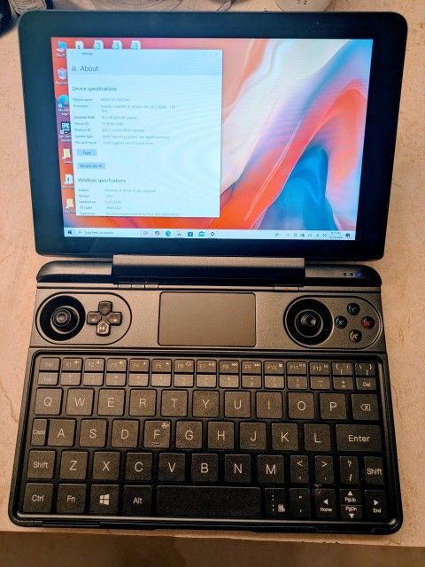 GPD Win Max 2020 Portable Gaming PC Intel i5-1035G7 16GB/512GB SSD Used