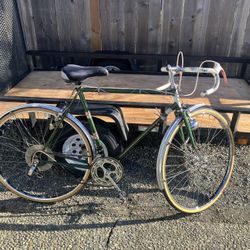 Vintage Raleigh 10 Speed Bike 