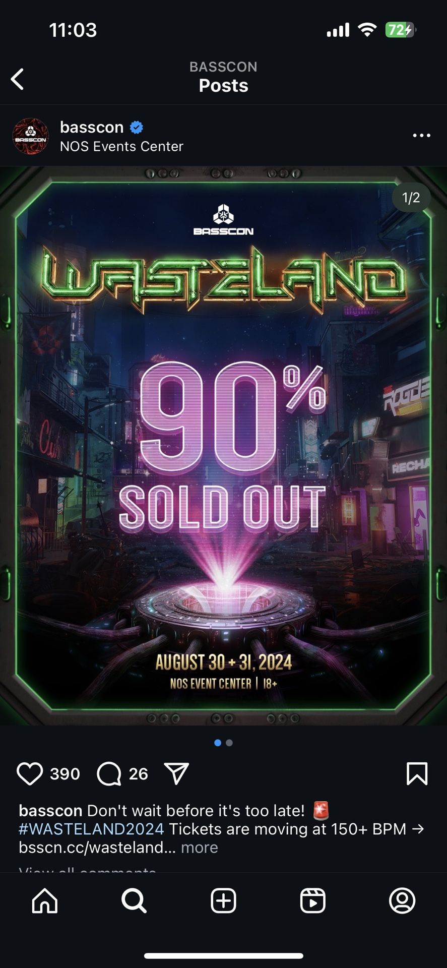 Wasteland Saturday Ticket