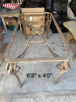 Glass dining set