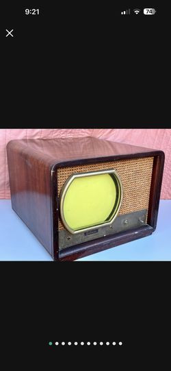 Vintage Hoffman 1949 Easy-Vision Model 612 television Not Working Make Offer Make Offer 