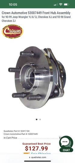 Jeep Hub Assemblies