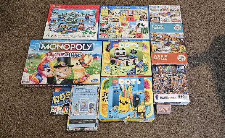 Puzzles And Board Games