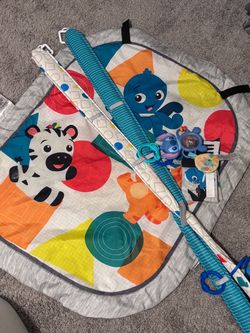 Baby Activity Gym Play Mat with Toys