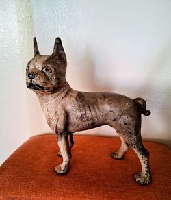 Cast Iron Dog Door Stop