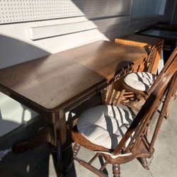 Desk And File Cabinet 