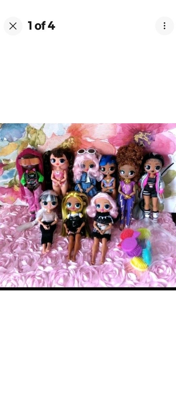 LOL Surprise Dolls Lot Of 9