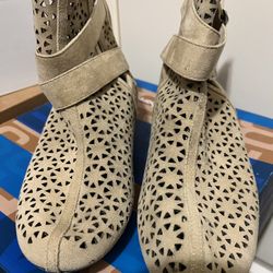 Avon Lace Cut Ankle Bootie