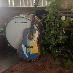 Acoustic Guitar (Custom) (Art Piece)