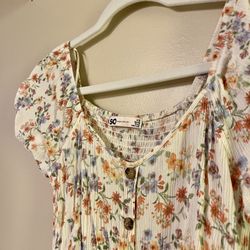 Floral Print Sundress 