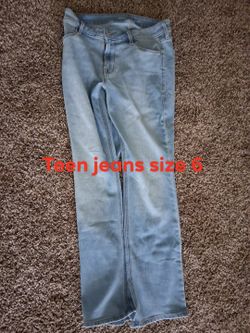 Size 6 shorts and jeans for teen
