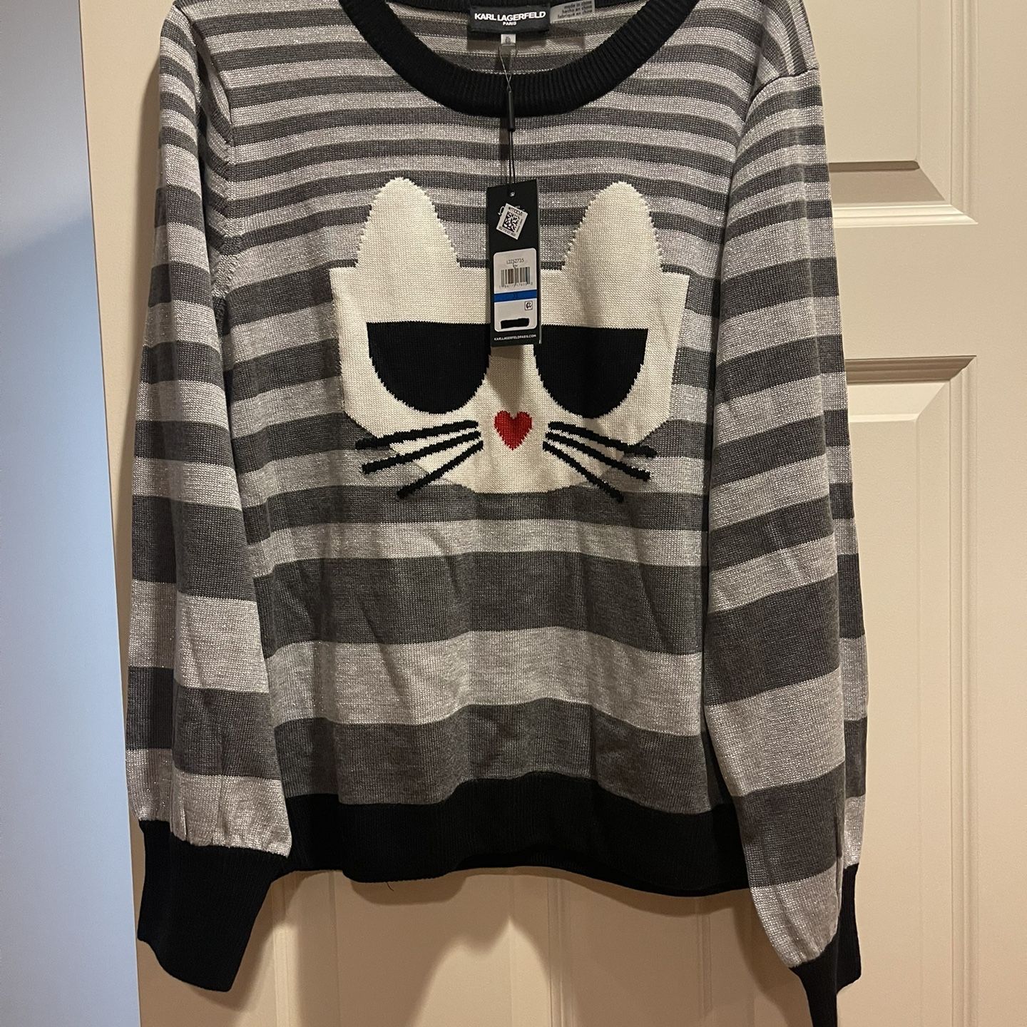 Karl lagerfeld hotsell cat sweater