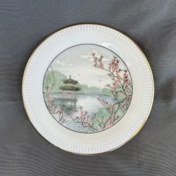 Chinese National Hotel porcelain plate