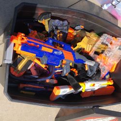 NERF GUNS HUGE TOTE  MAKE OFFER