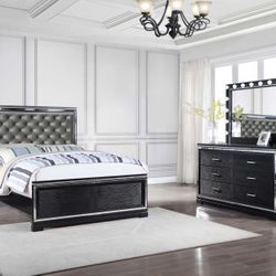 4-PCS Queen Size Bedroom Set In Offer 🔥🔥🔥