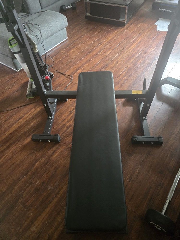 Weight Bench, and Squat Bench, like New, never Used It.