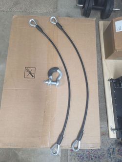 Heavy Duty Cables & Steel Screw Pin Bow Shackle