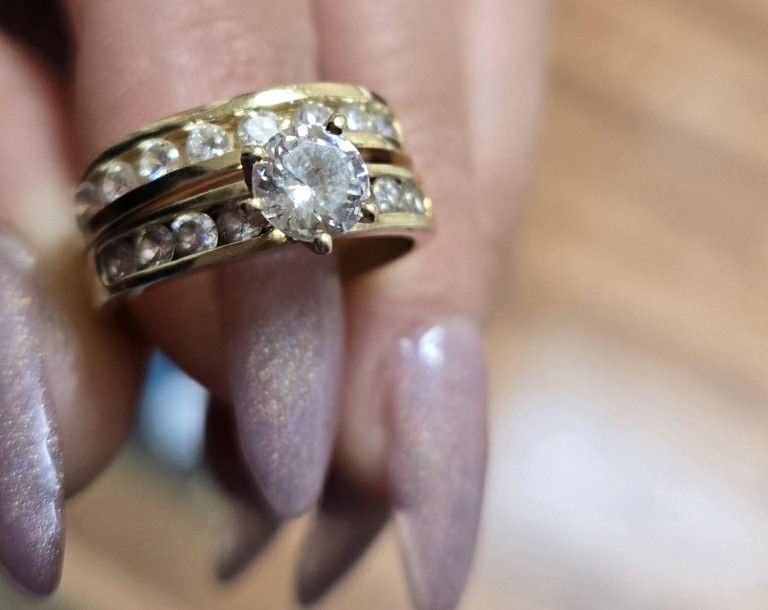 Wedding Rings 7 Grams 14K Gold Size 9