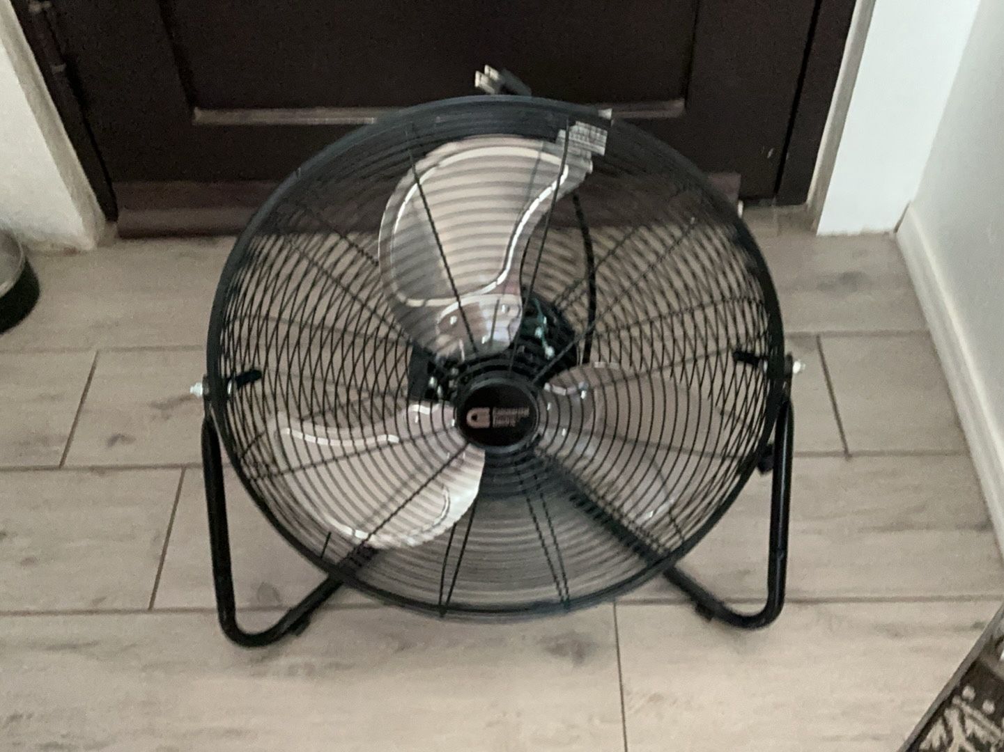 20 in. 3-Speed High Velocity Floor Fan