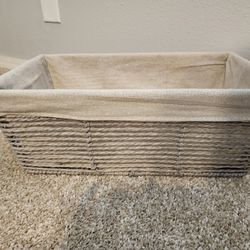Brightroom Paper Rope Organizing Bin