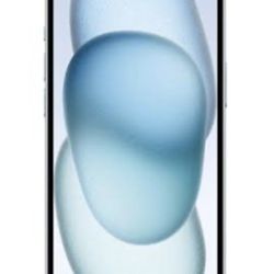 Apple iPhone 15, Blue 128GB Carrier Locked (Dish Wireless) 