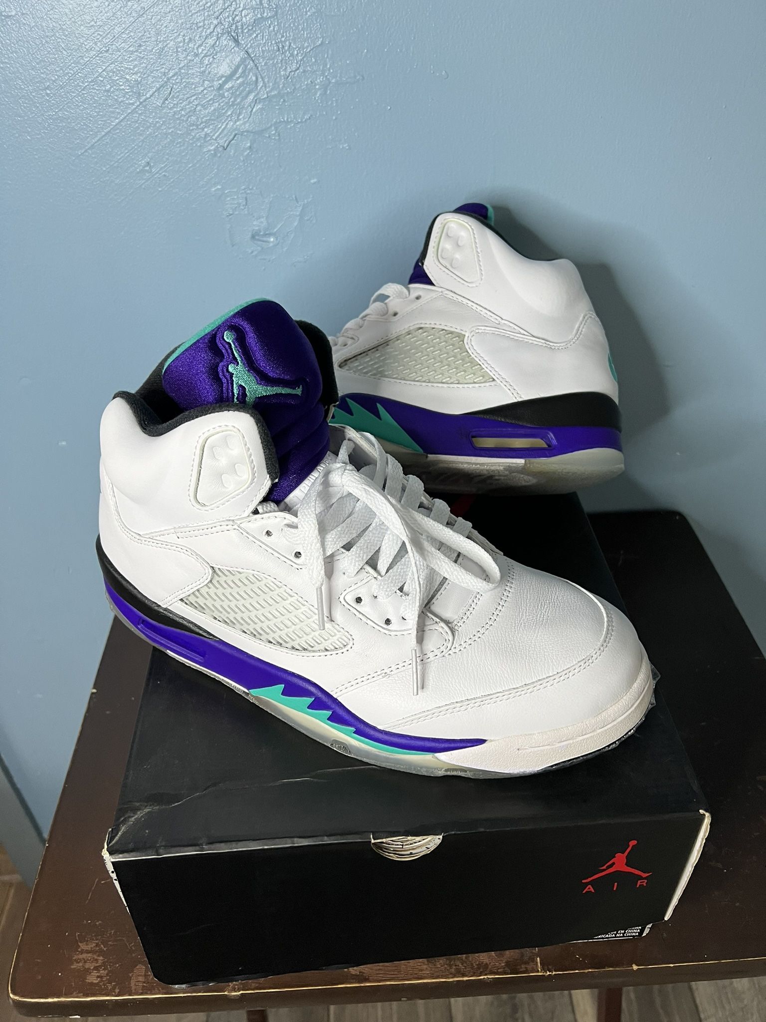 Air Jordan 5 Fresh Prince Of Bel Air Men’s Size 9.5