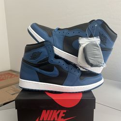 DS Jordan 1 High Marina Blue Sz 11, 6y