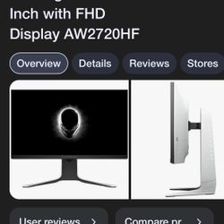 Alien 27inch Monitor (AW2720HF)
