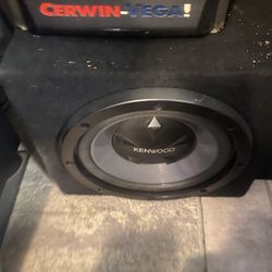 Kenwood 12” Subs