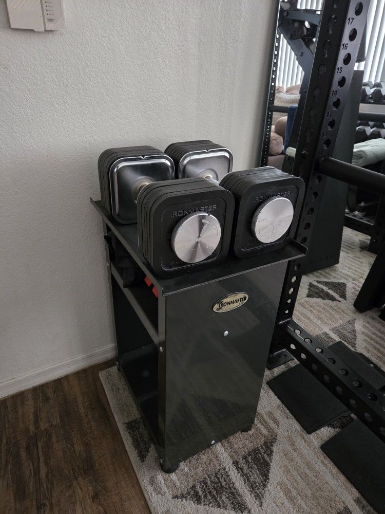 Ironmaster Adjustable Dumbbells