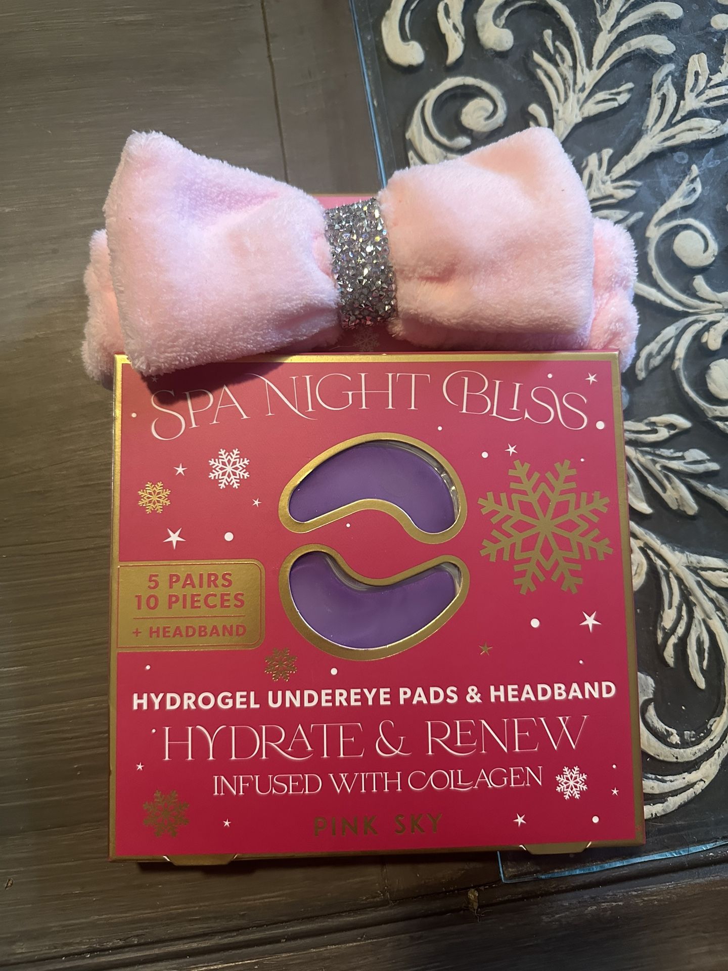 Hydro Gel Under eye Pads And Headband