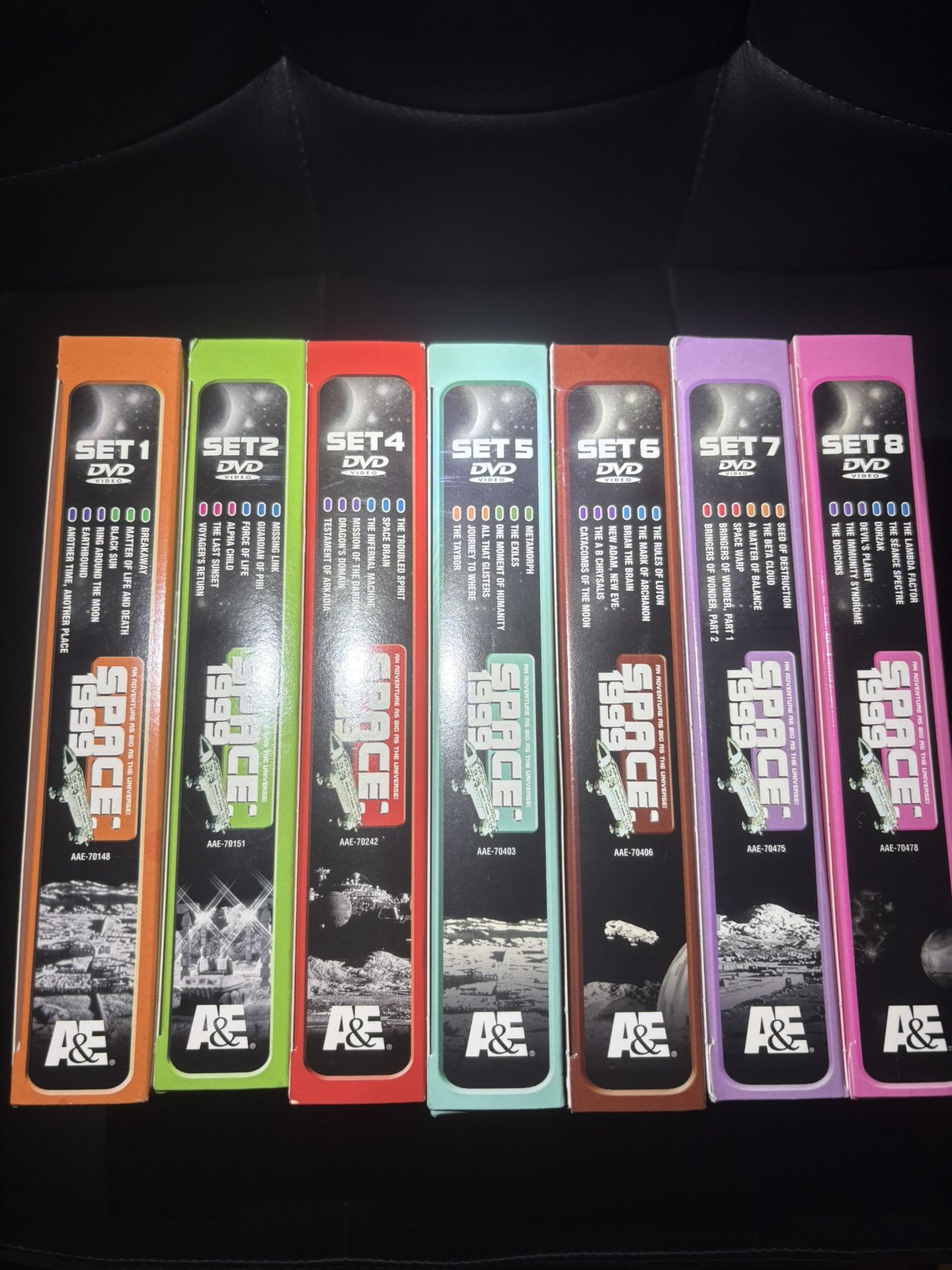 Space: 1999 - Set 1,2,4,5,6,7,8 (DVD, 2001, 2-Disc Set) 