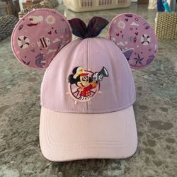 Minnie Mouse Hat; Adjustable, One Size Fits All