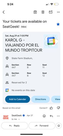 Karol G Tickets - Arizona