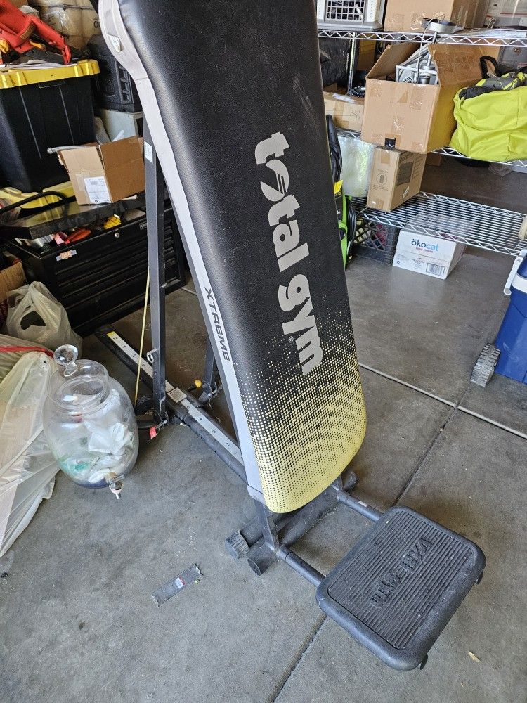 Total Gym With Attachments