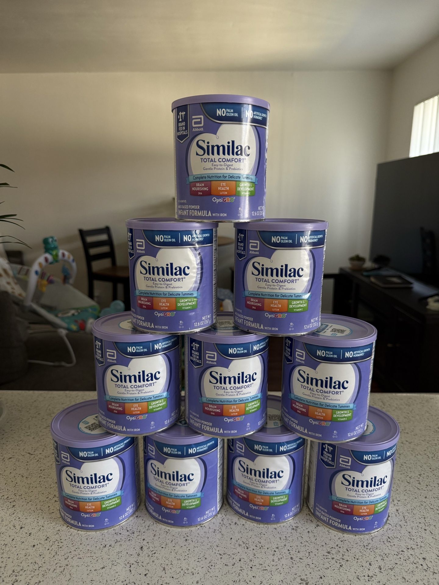 11 baby bottles