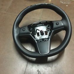2017-2023 Tesla Model 3/Y Leather Steering Wheel OEM