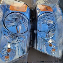 04-08 Ford F150 06-08 Lincoln Mark Lt Headlights Luces Micas Calaveras Faros Faroles